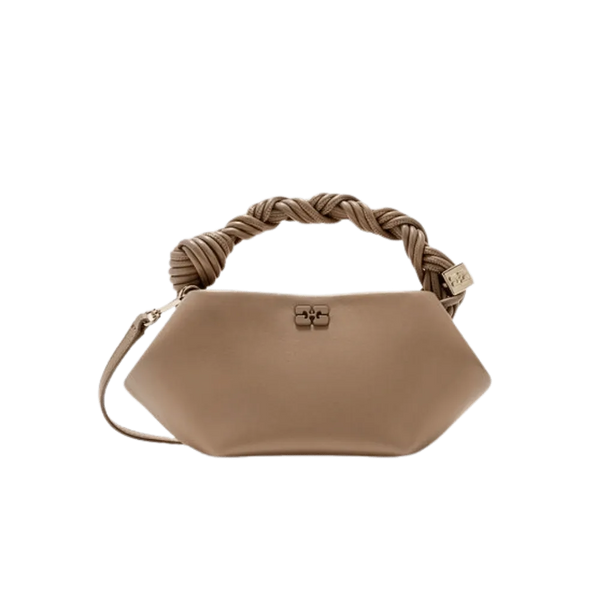 Ganni Mini Bou Bag in Brown