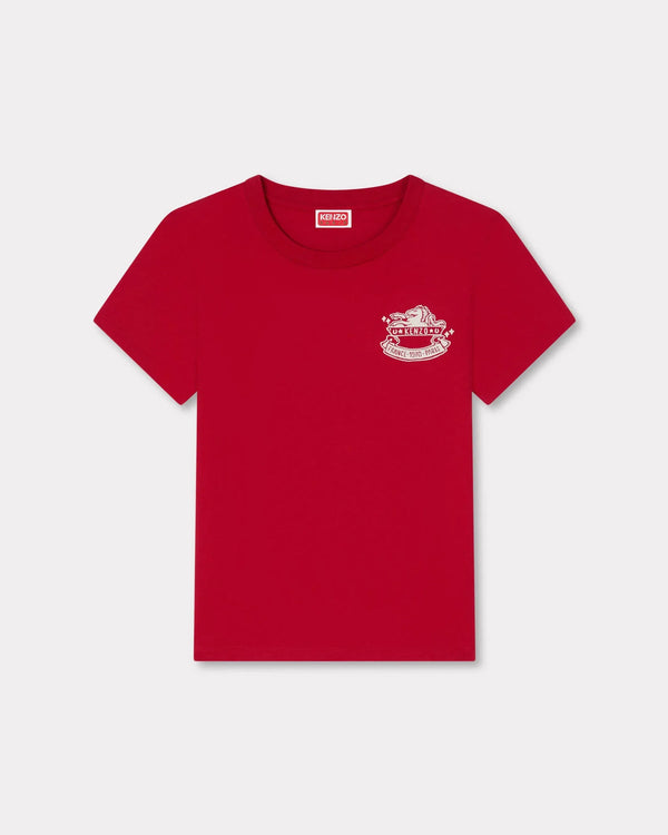 Kenzo Kenzo Lunar New Year Embroidered T-Shirt In Cotton Women's
