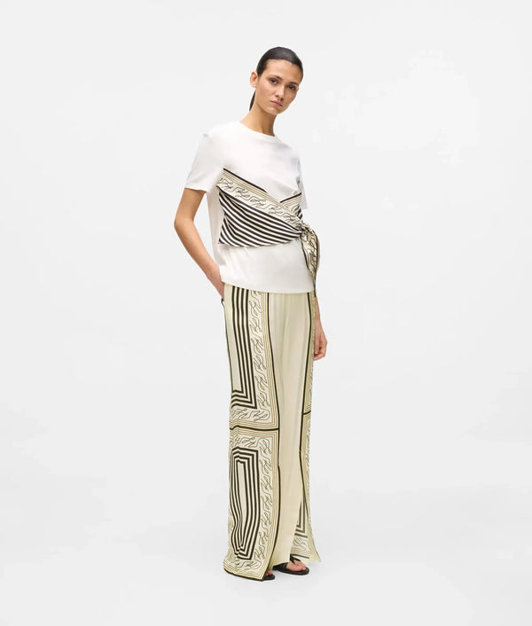 Karl Lagerfeld Karl Lagerfeld Scarf Print Pajama Pants Pristine