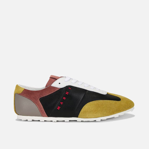 Marni Marni Soccer Sneaker - Green / Black / Pink / Grey