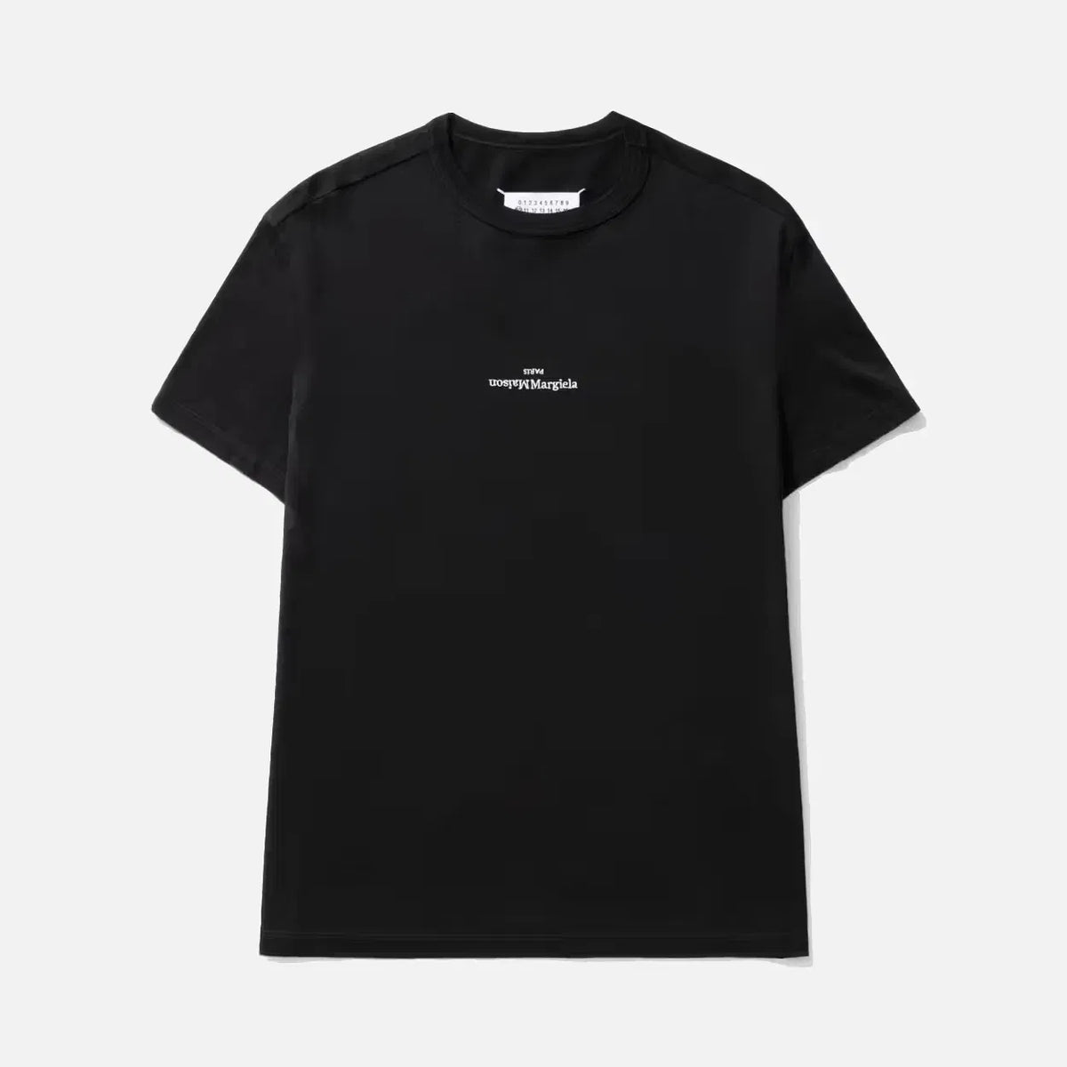 Maison Margiela Maison Margiela Upside Down Logo Tee - Black