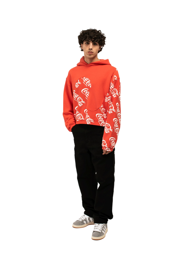 Erl Erl Coca Cola Swirl Hoodie Knit