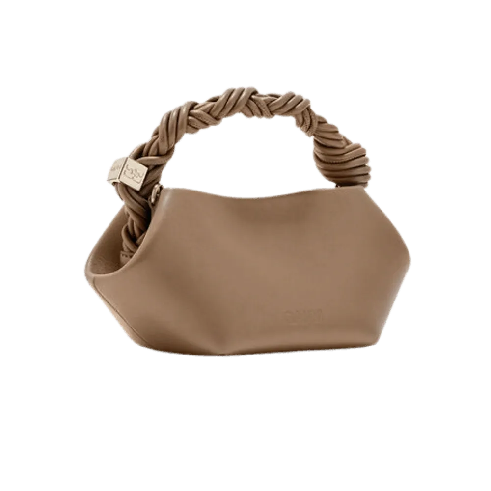 Ganni Mini Bou Bag in Brown