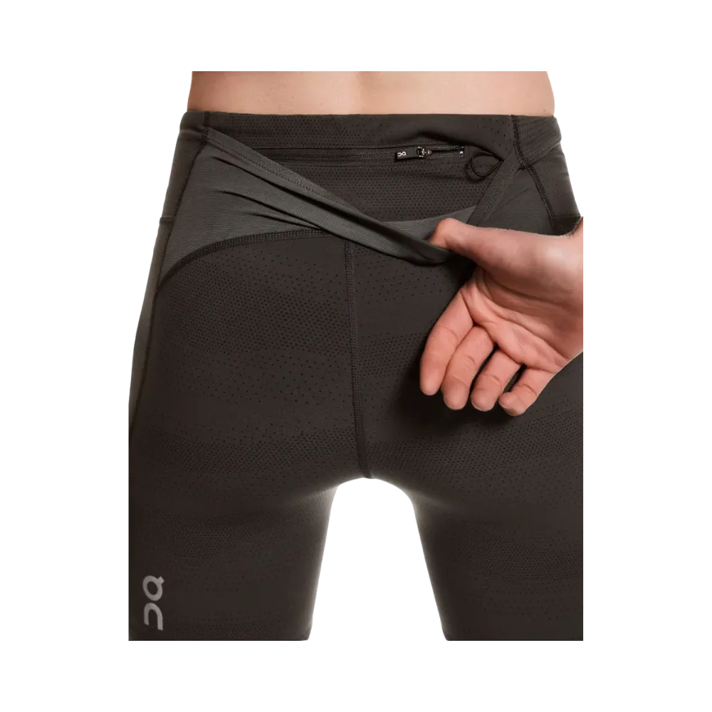 On Short Tights Erewhon Espresso | Black