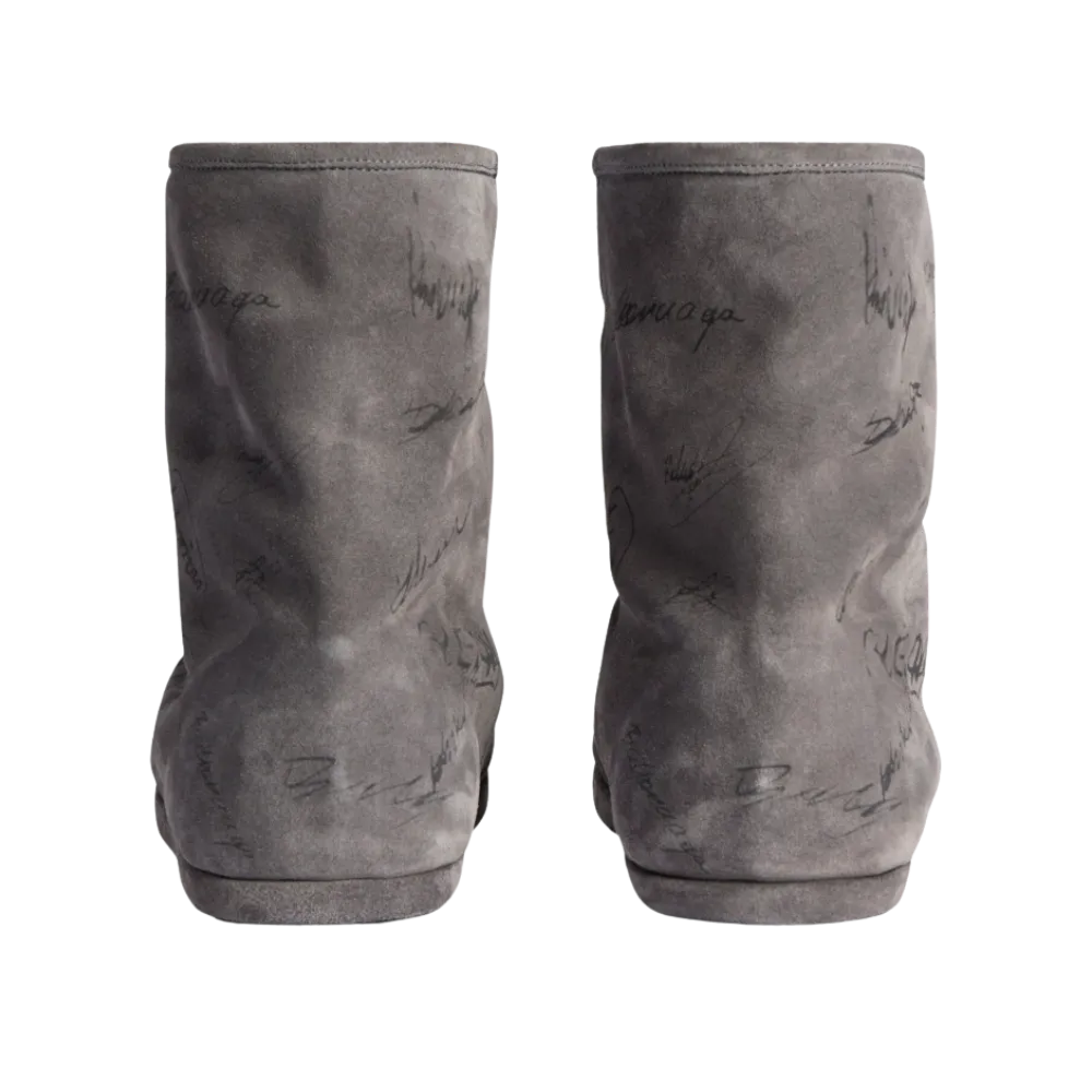 Balenciaga Alaska Soft Bootie In Grey