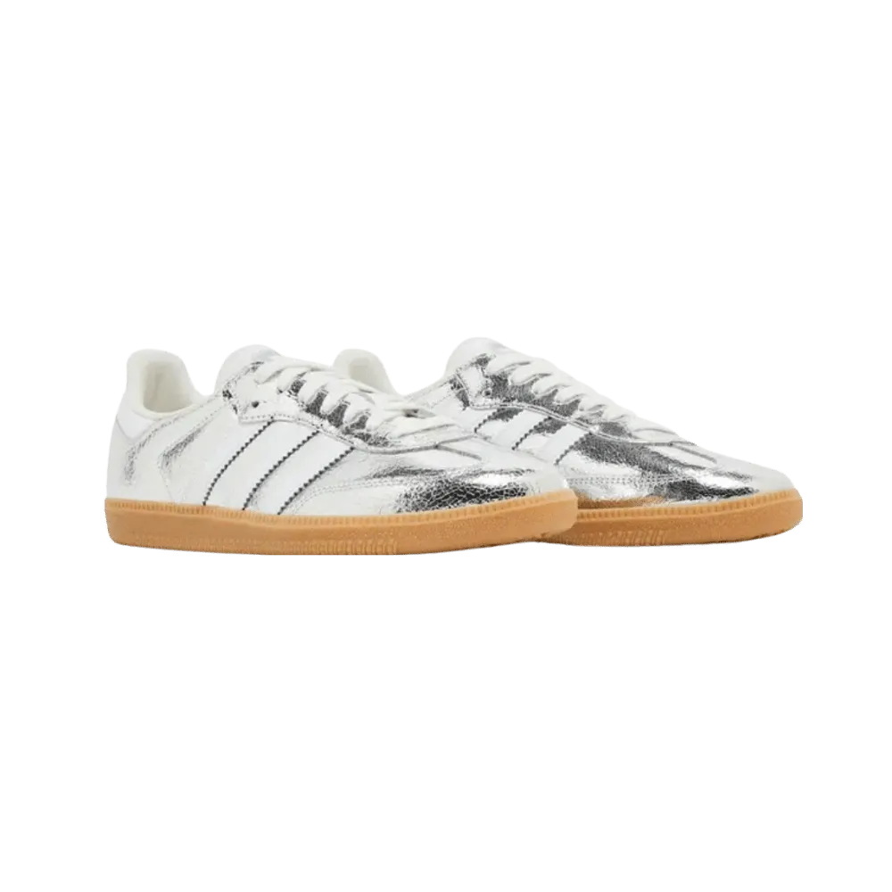 Samba OG 'Silver Metallic Cracked Leather'