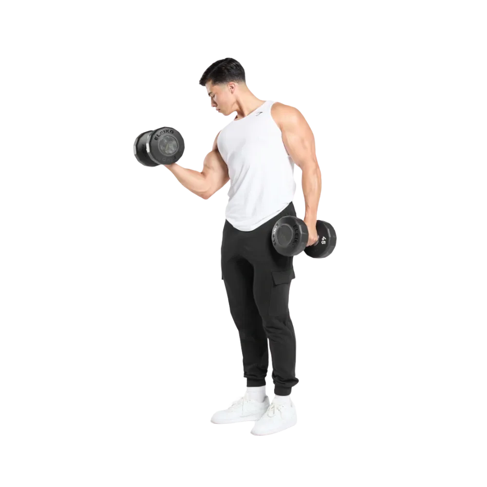 Gymshark Critical Tank Slim Fit White