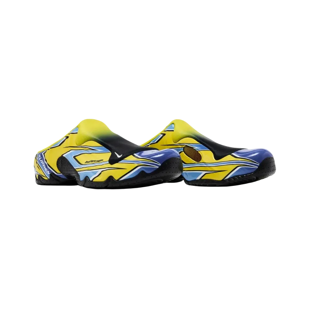 Supreme x Nike Clogposite 'Opti Yellow Blue'