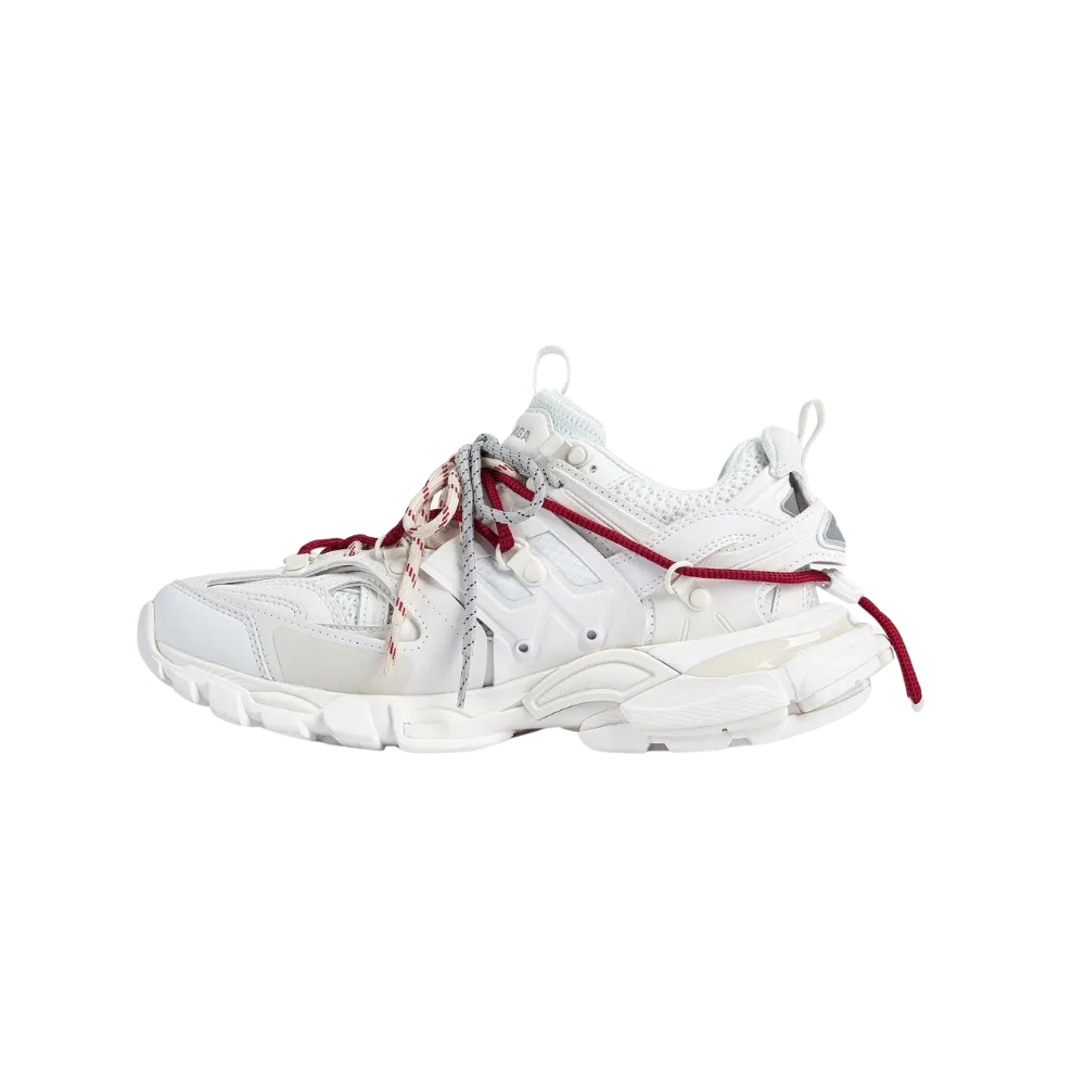 Balenciaga Track Trail Laces Sneaker In White