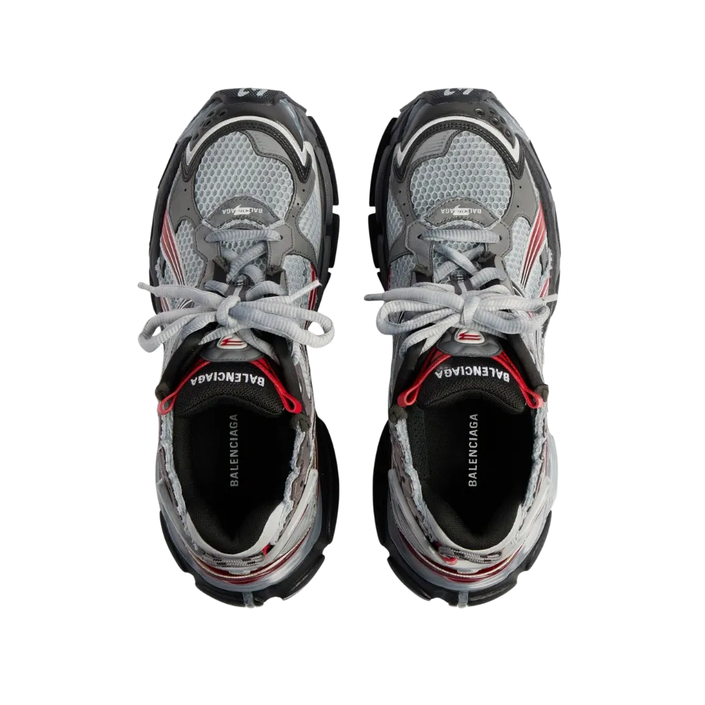 Balenciaga Runner Gradient Sneaker In Grey