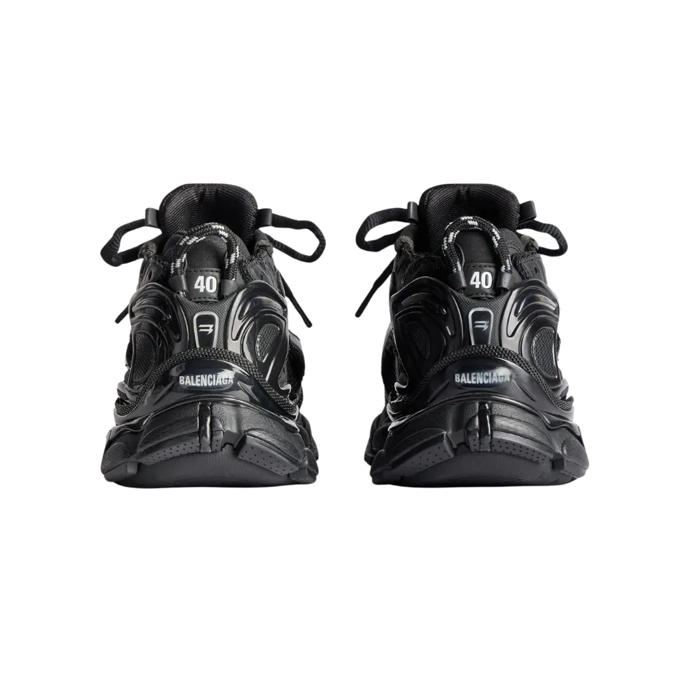 Balenciaga Runner Sneaker In Black