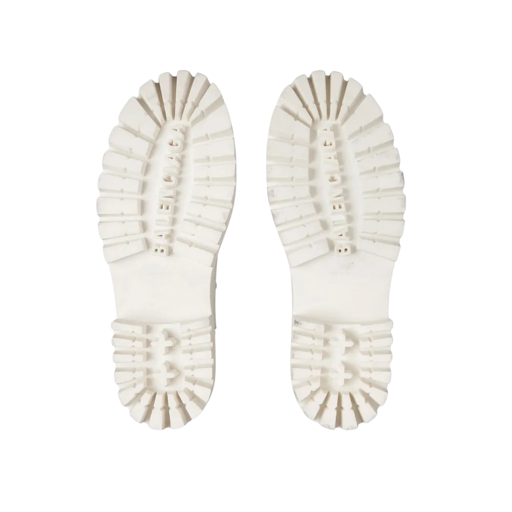 Balenciaga Combat Strike Boot In White