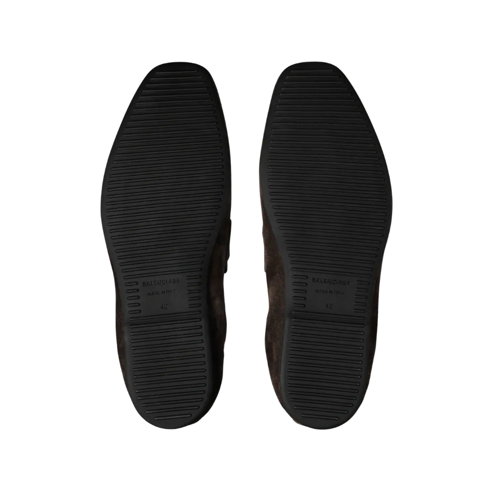 Balenciaga Palermo BB Loafer In Brown