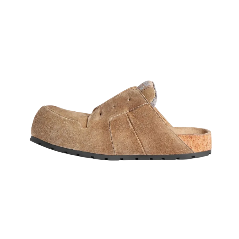 Balenciaga Dumbo Mule In Beige