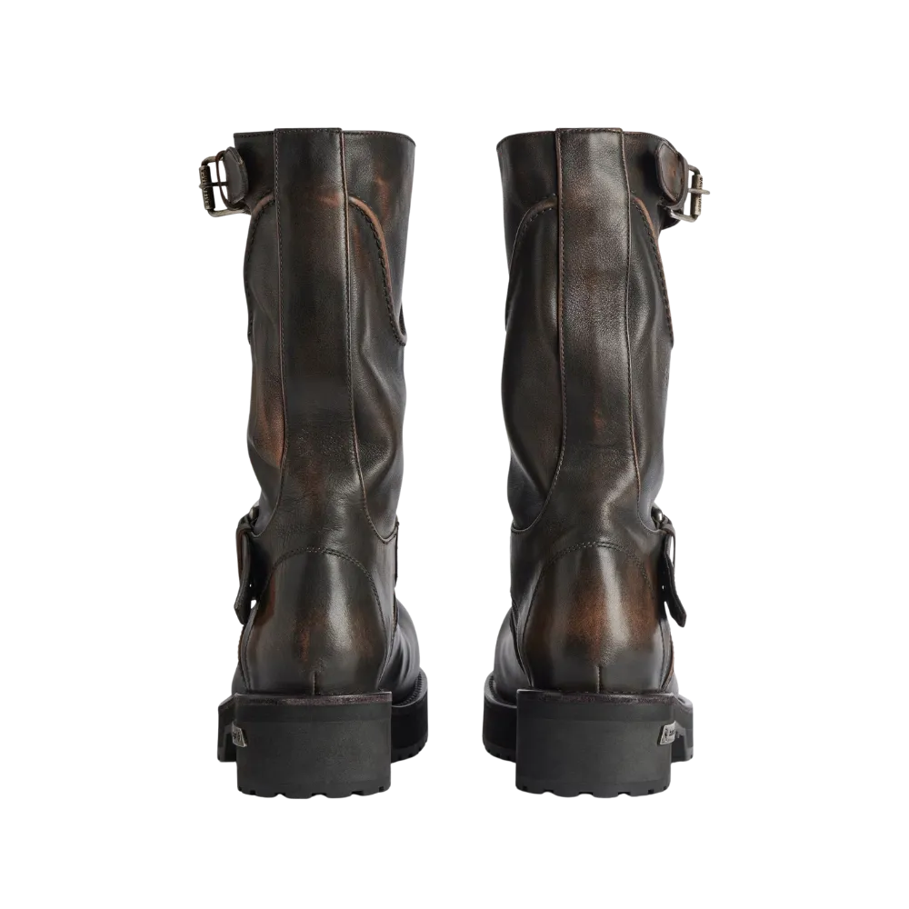 Balenciaga Venom Boot In Brown