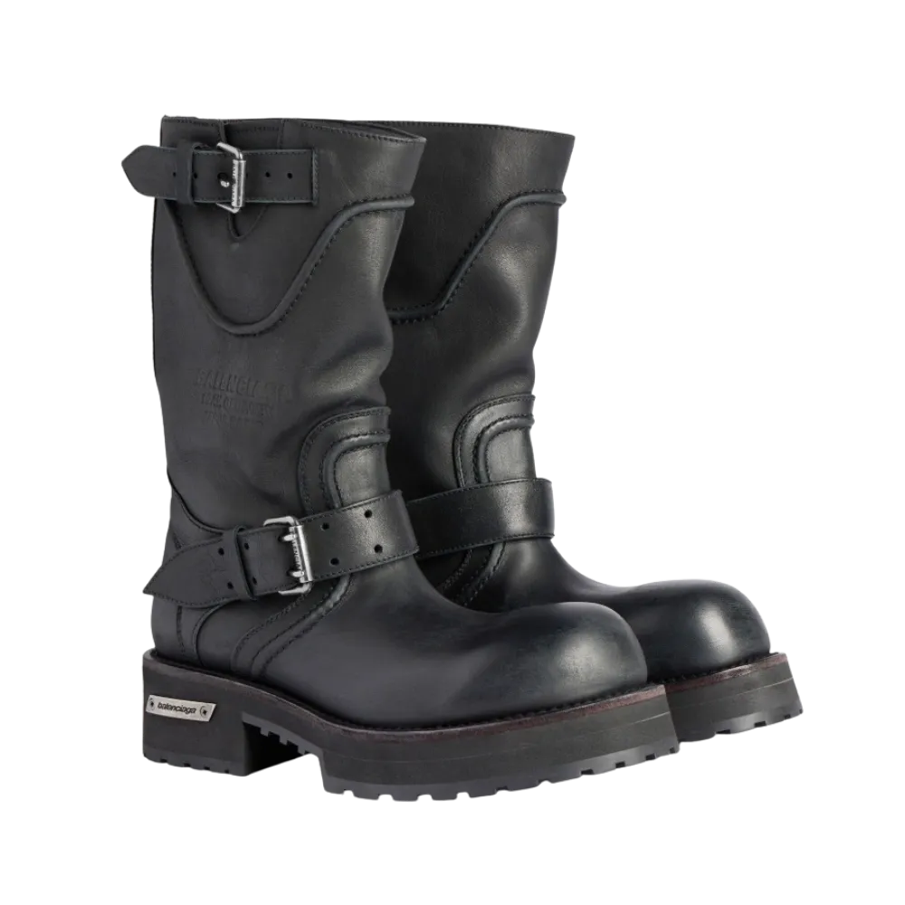 Balenciaga Venom Boot In Black