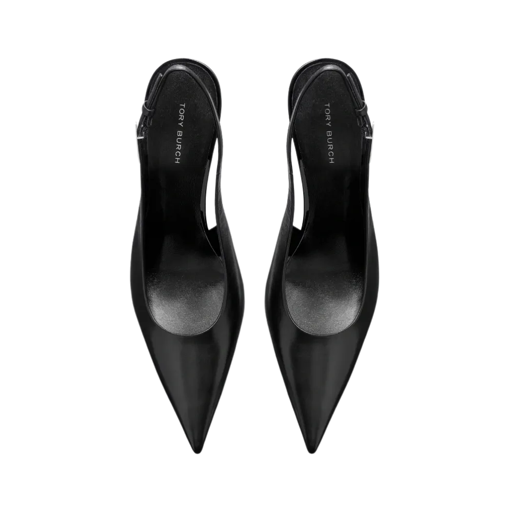 Tory Burch Gigi Slingback Wedge Perfect Black