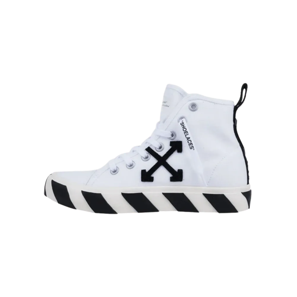 OFF-WHITE Mid Top Vulcanised Sneaker 'White'