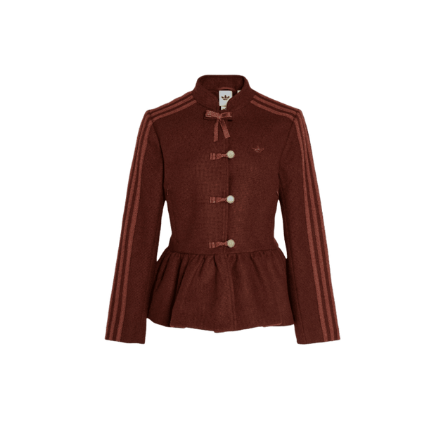 adidas Women's Chinese New Year CNY Jacket Brown Red