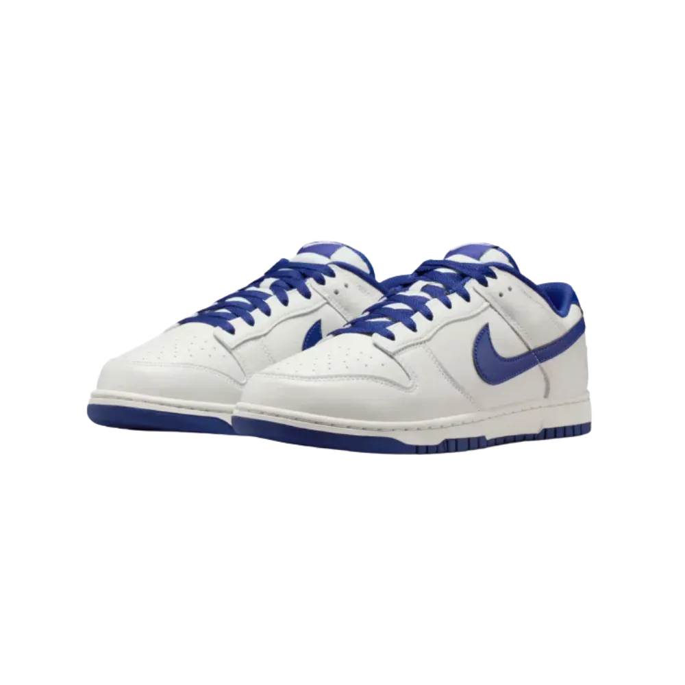 Nike Dunk Low Retro White Deep Royal Blue