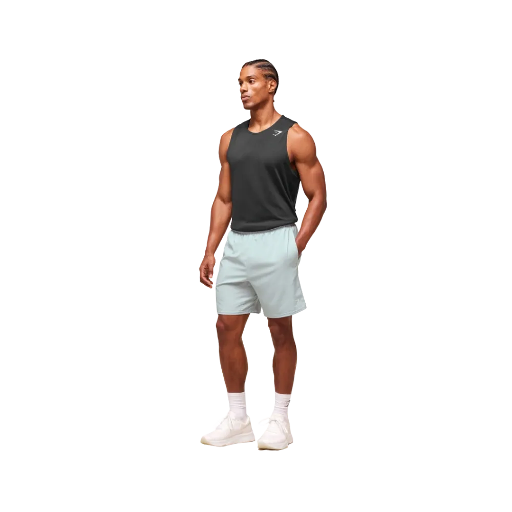 Gymshark Arrival 7" Shorts Smoke Blue