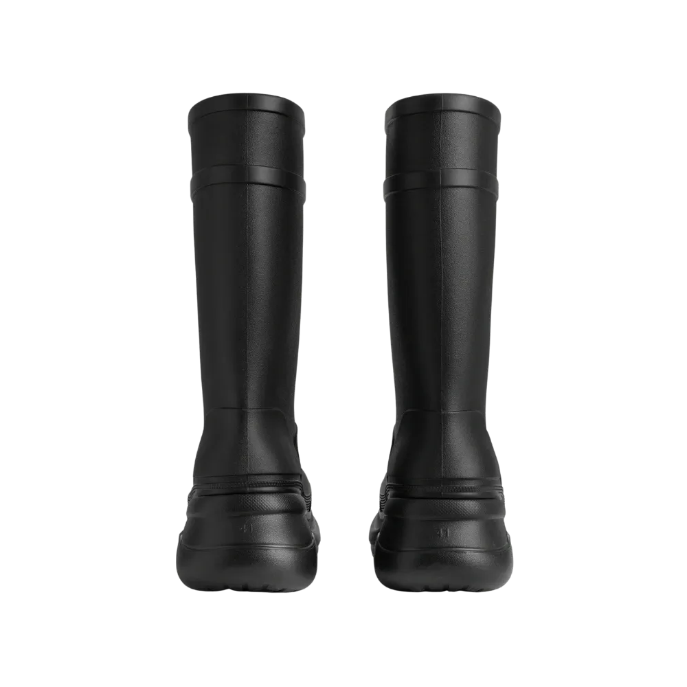 Balenciaga Crocs Boot In Black
