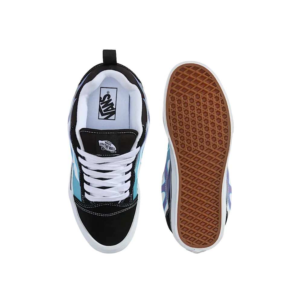 Vans Knu Skool Shoe Black And Blue