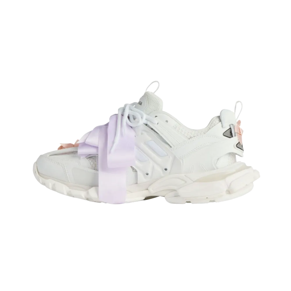 Balenciaga Track Bow Sneaker In White