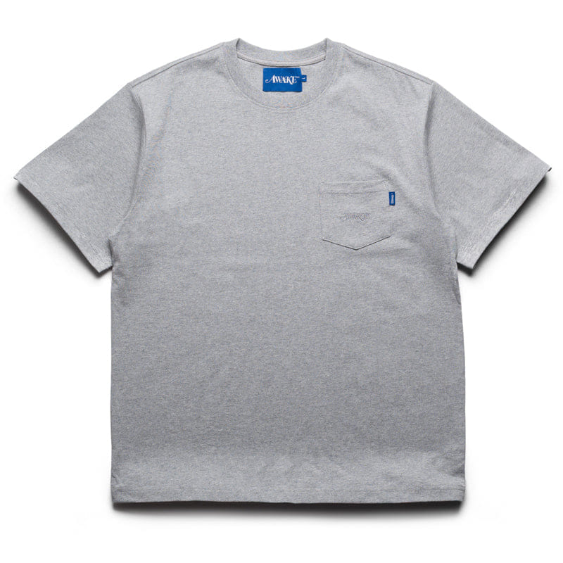 Awake Ny Awake Ny Pocket Tee - Heather Grey