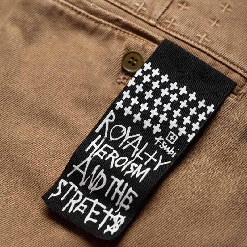 Ksubi Ksubi Rival Chino Trouser - Driftwood Tan