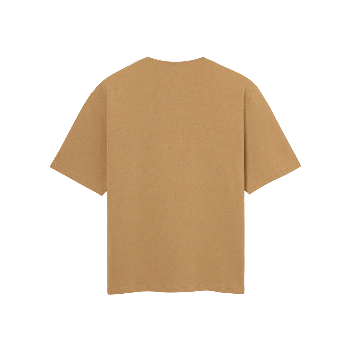 Ami Paris Ami Paris Big Embossed Adc Tee Camel (Fw25)