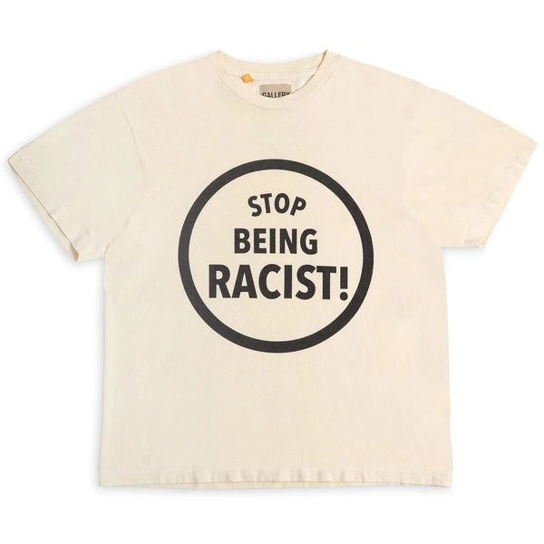 Gallery Dept Gallery Dept Gallert Dept. Stop Being Racist Tee 'cream'