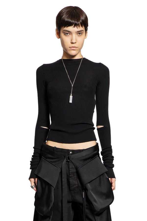 Ann Demeulemeester Ann Demeulemeester Lyell Sweater In Superfine Merino Knit