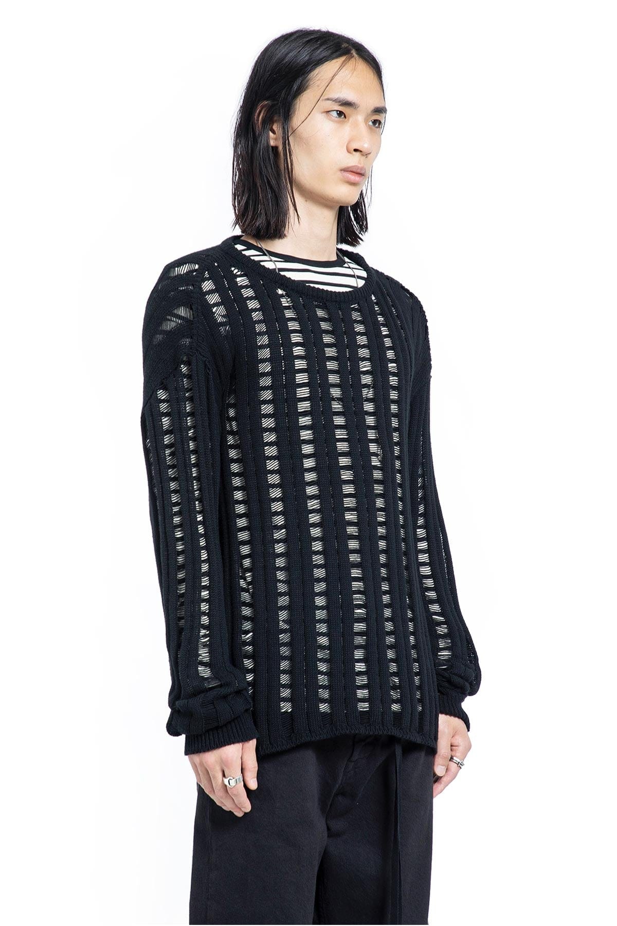 Ann Demeulemeester Ann Demeulemeester Danial Ladder Stitch Sweater