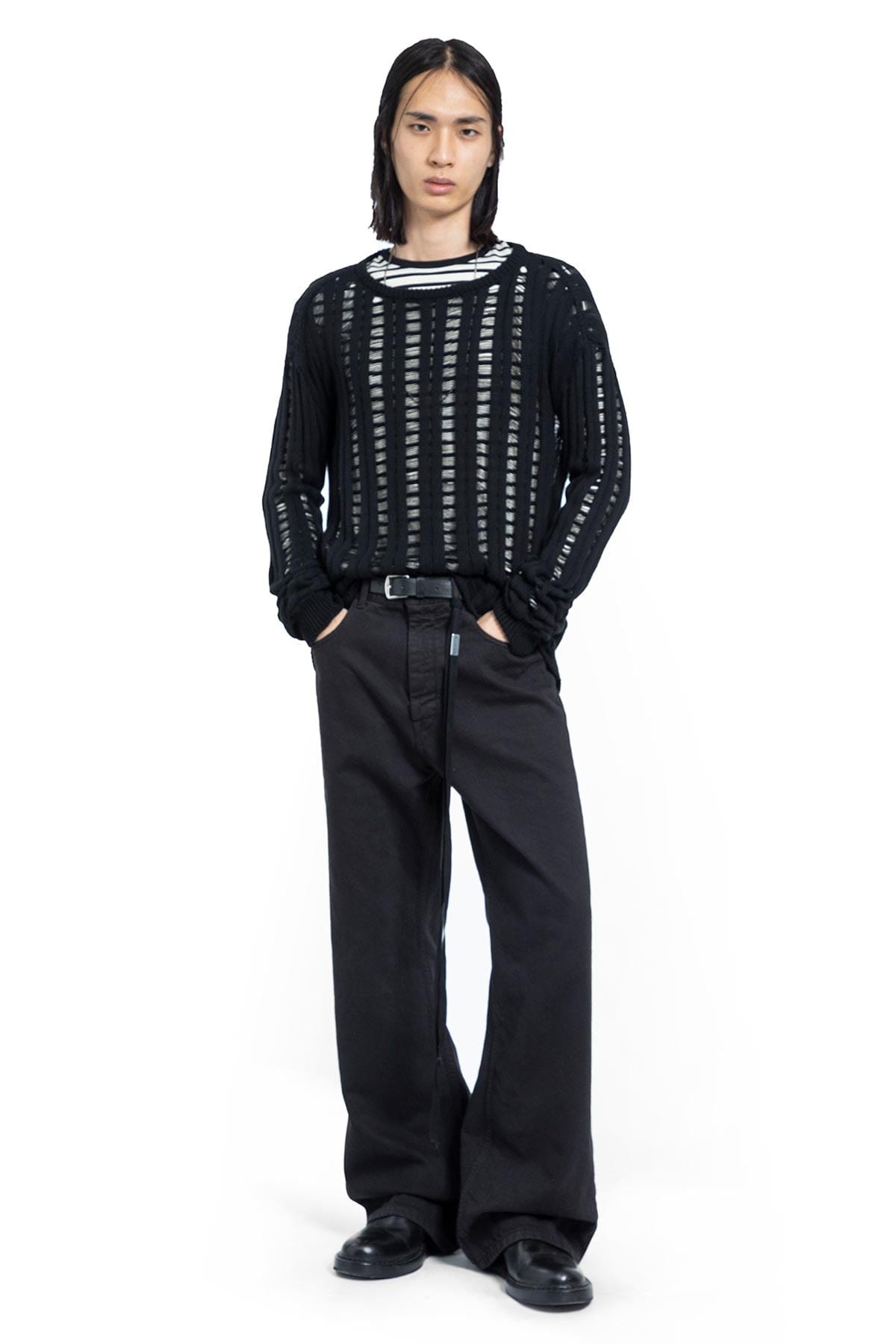 Ann Demeulemeester Ann Demeulemeester Danial Ladder Stitch Sweater