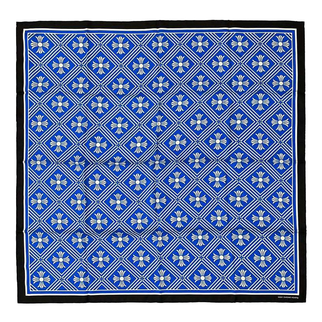 Chrome Hearts Chrome Hearts Crosses Silk Scarf