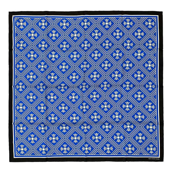 Chrome Hearts Chrome Hearts Crosses Silk Scarf