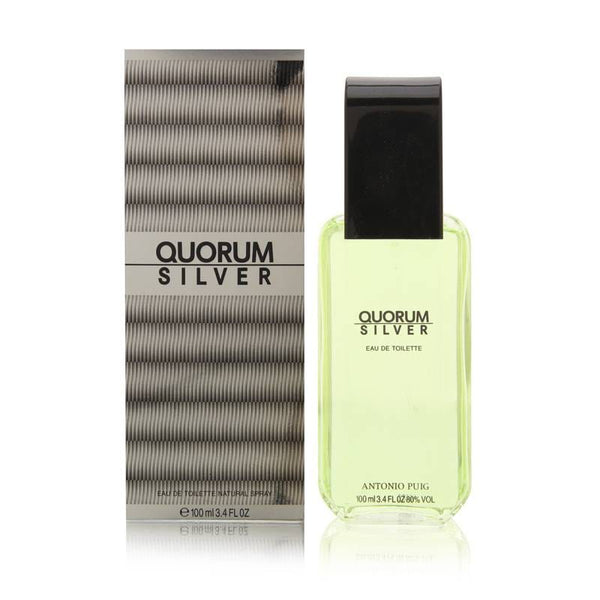 Antonio Puig Antonio Puig Quorum Silver By Antonio Puig For Men 3.4 Oz Eau De Toilette Spray