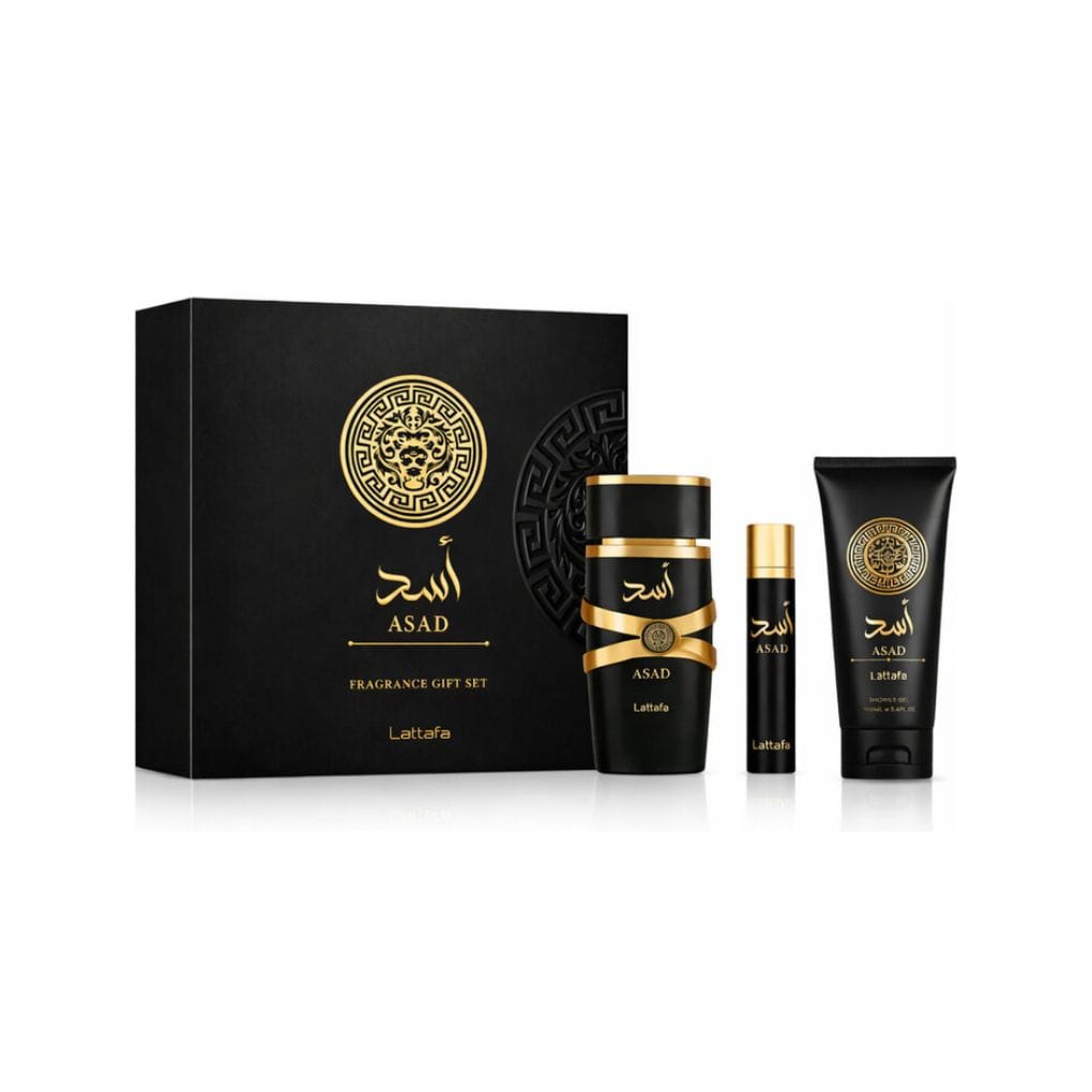 Lattafa Lattafa Asad 3 Piece 100ml Eau De Parfum