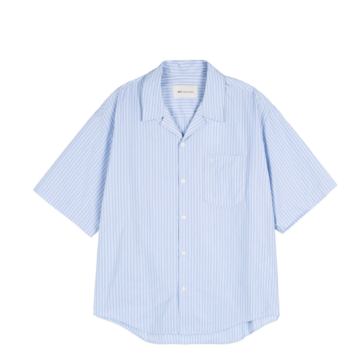 Ami Paris Ami Paris Short Sleeve Ami De Coeur Boxy Shirt