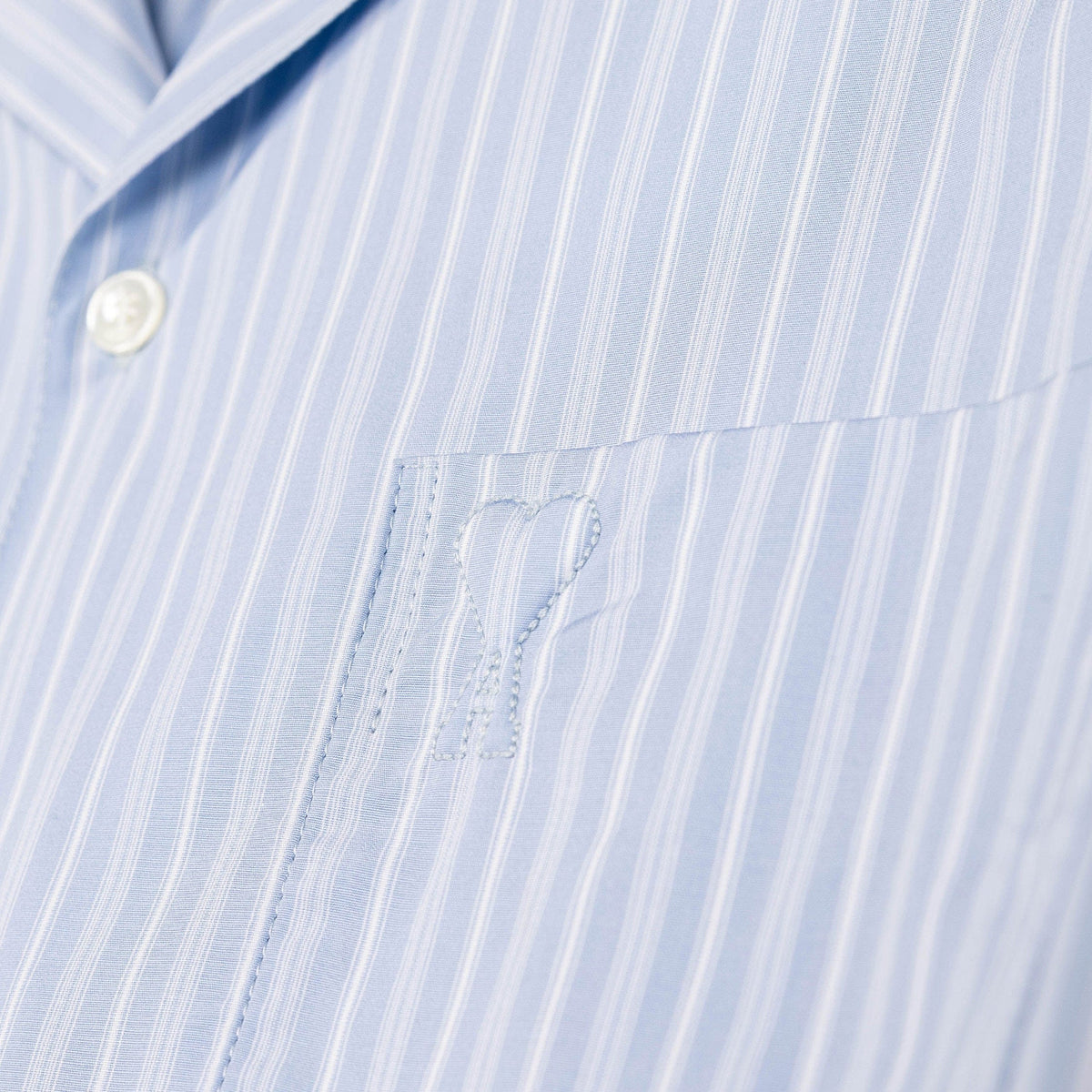 Ami Paris Ami Paris Short Sleeve Ami De Coeur Boxy Shirt