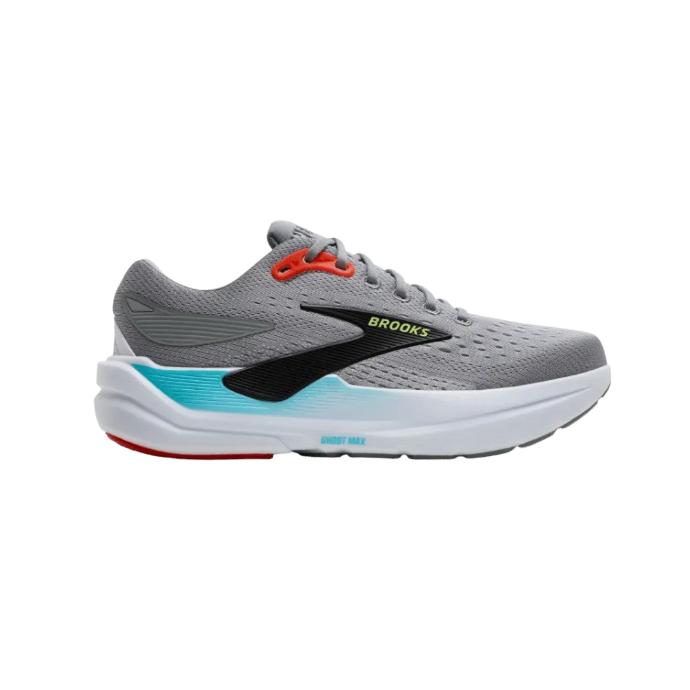 Brooks Ghost Max 3 Primer Grey Antarctica Red