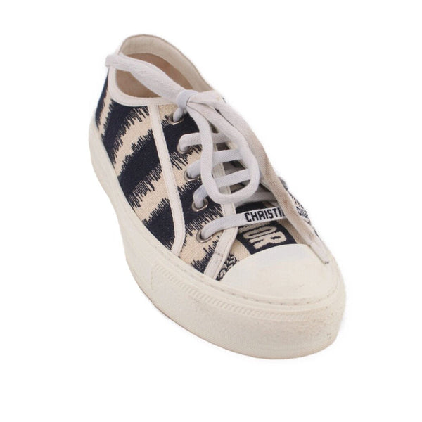 Dior Dior Women's Walk'n'dior D - Stripe Sneakers Black 37.5 EU | 7.5 US