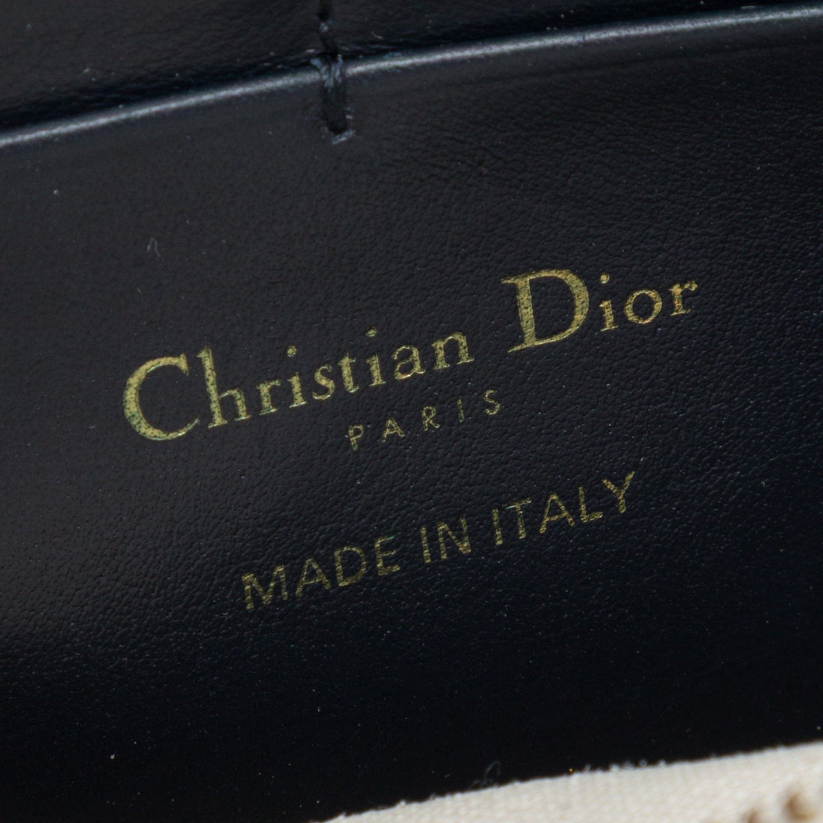 Dior Dior Oblique Canvas Saddle Pouch Wallet On Chain
