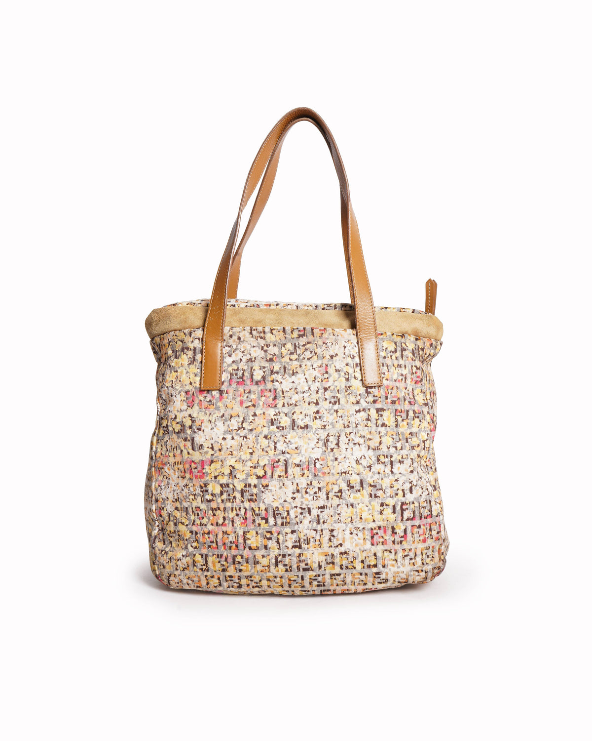 Fendi Fendi Zucca Print Drawstring Tote