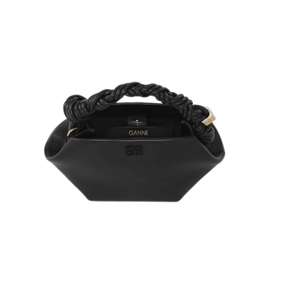 Ganni Black Mini Bou Bag