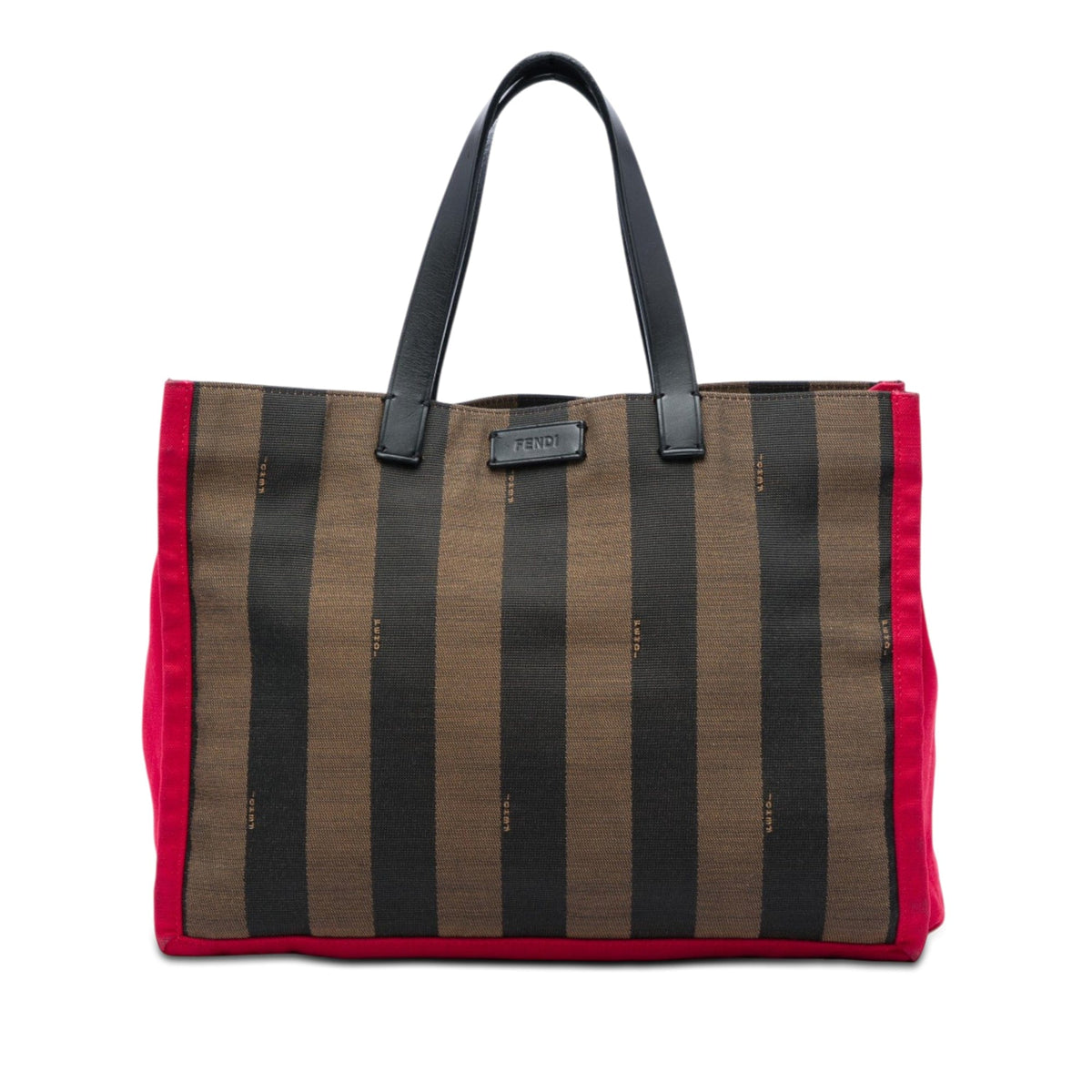 Fendi Fendi Pequin Canvas Simply Shopping Tote
