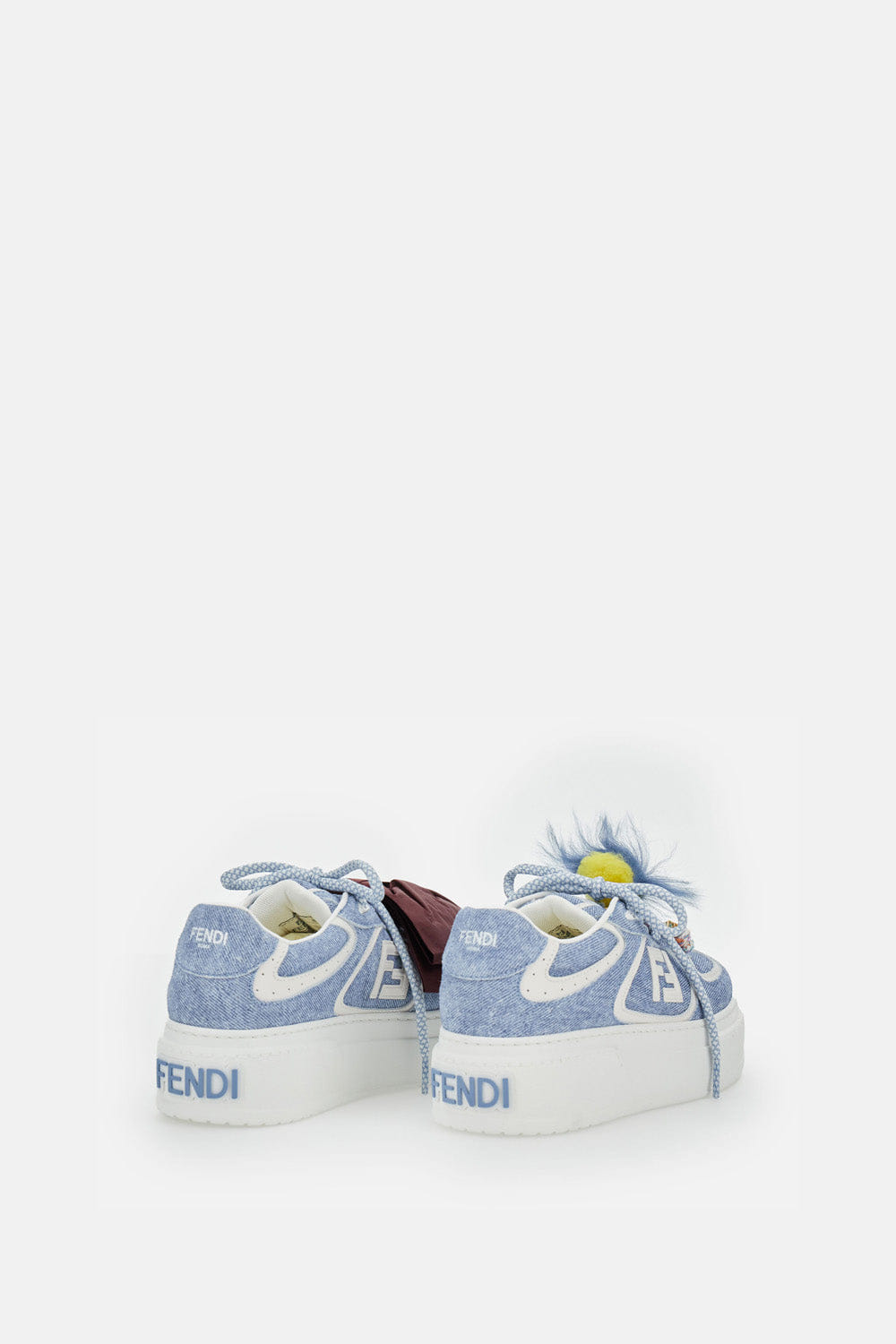 Fendi Fendi Match Sneakers In Denim