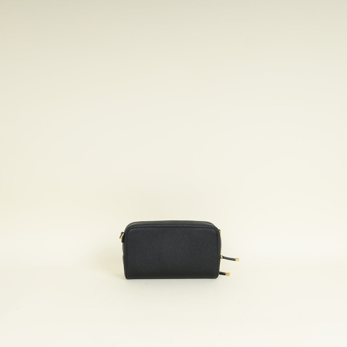 Christian Dior Christian Dior Black Caro Double Pouch Camera Bag