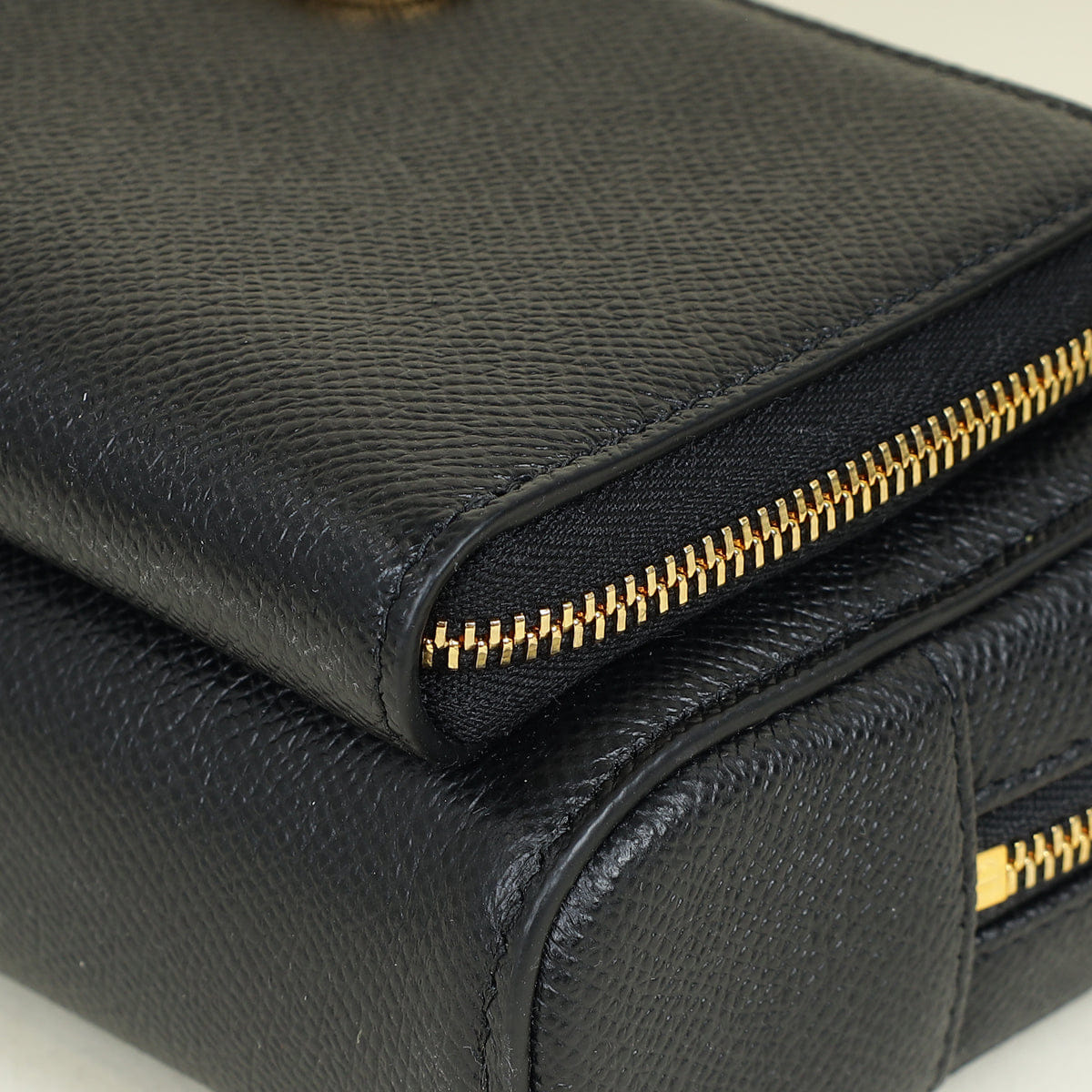 Christian Dior Christian Dior Black Caro Double Pouch Camera Bag